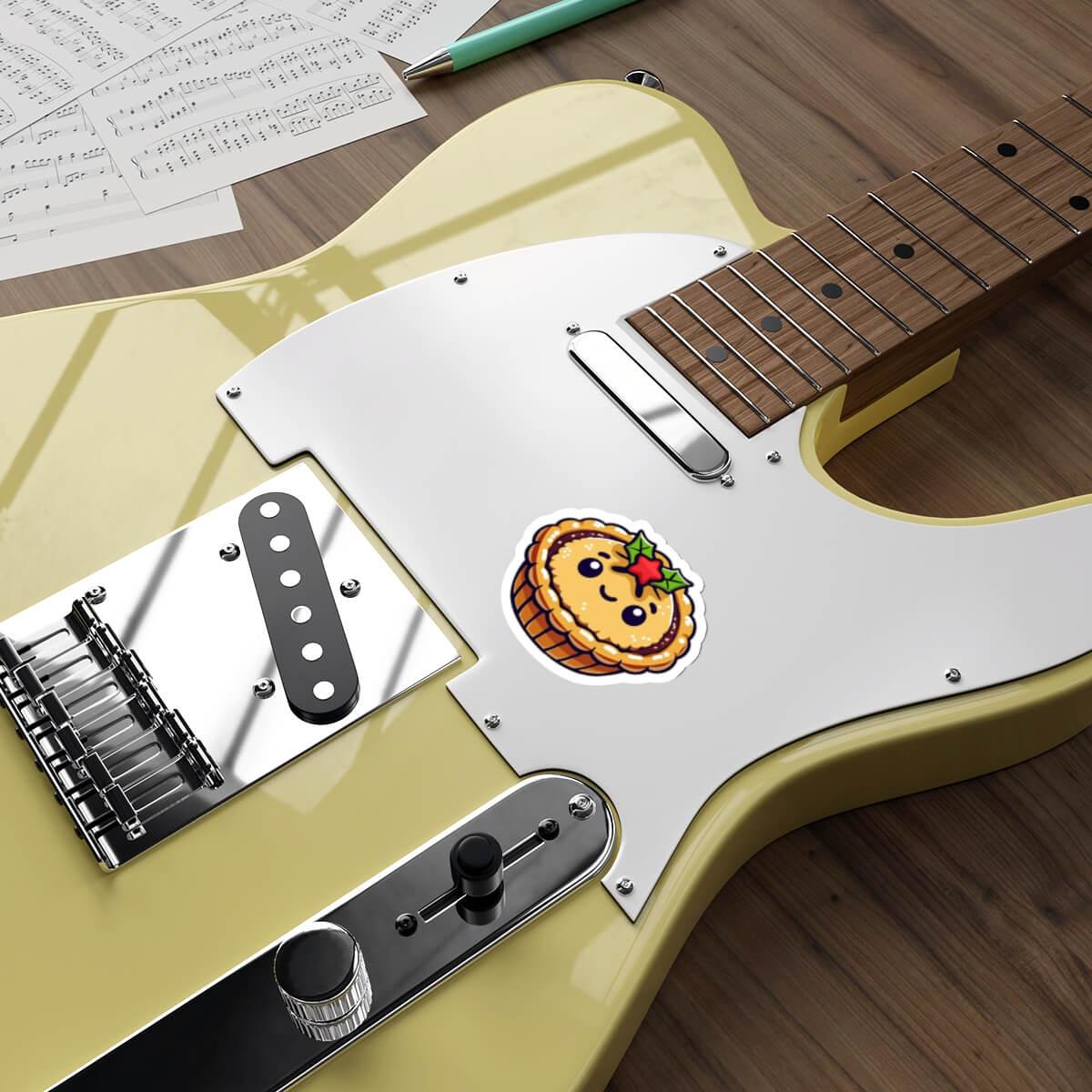 Adorable Mince Pie Sticker – Waterproof Vinyl - mezetto KEOLIX KEOLIX