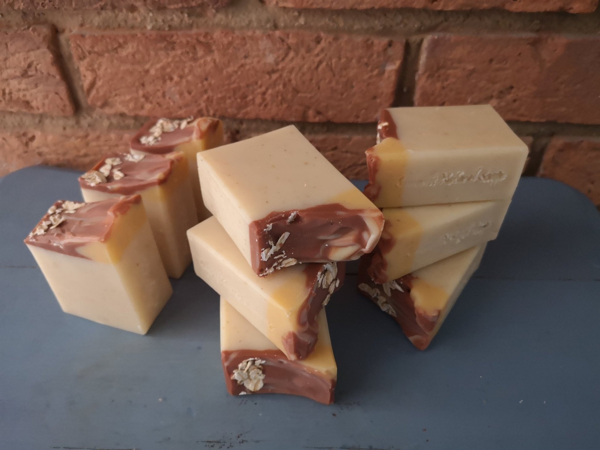 Aloe Oatmeal & Coconut Milk Vegan Soap - mezetto Shopify Collective Somerset Natural Soaps