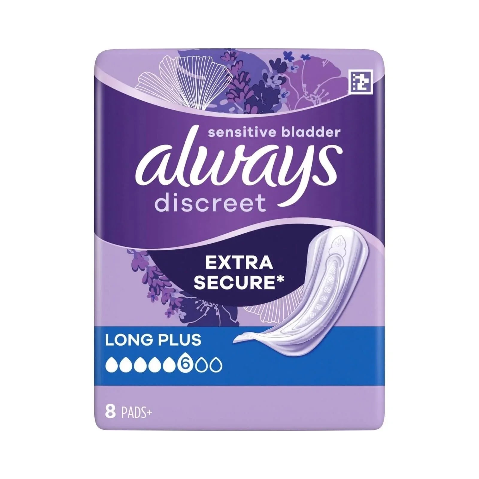 Always Discreet Pads Long Plus 8 pcs - mezetto ebebek ebebek