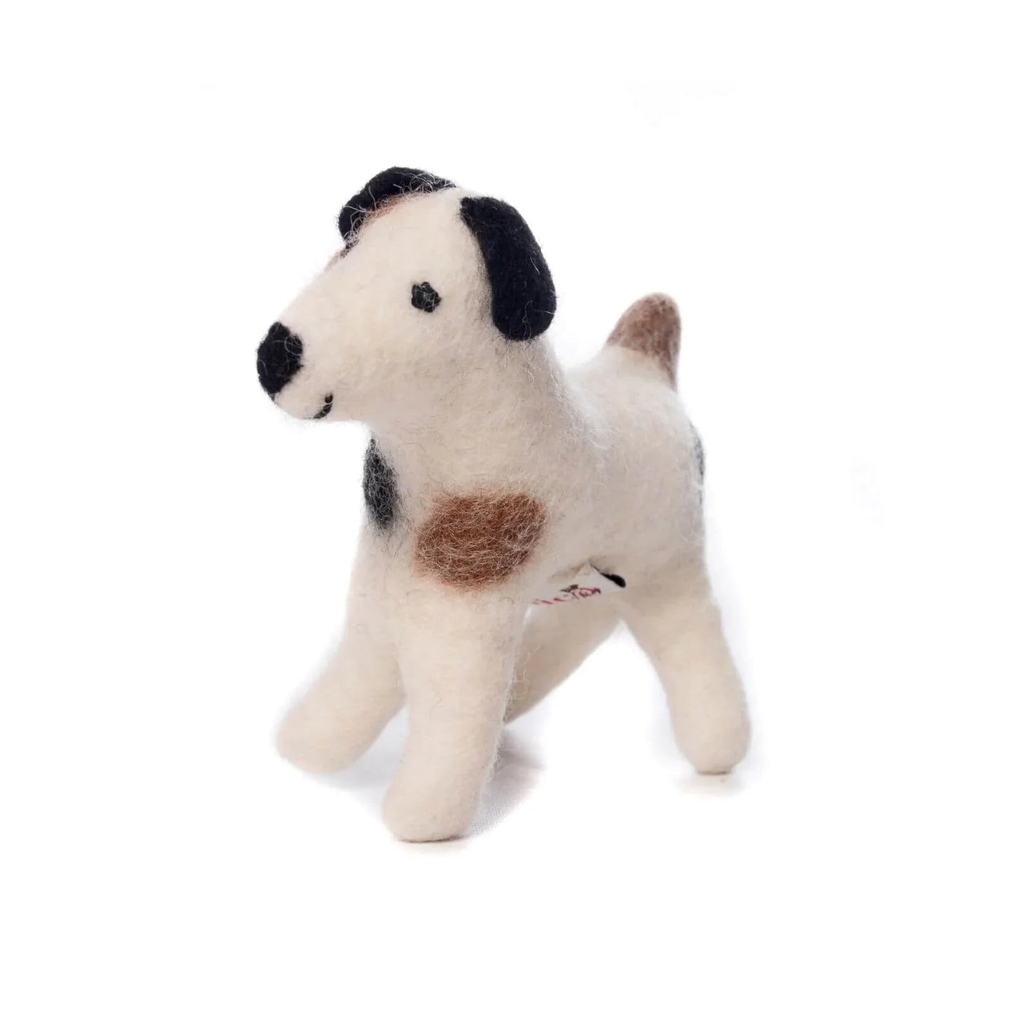 Amica Felt Jack Russell Toy 15cm - mezetto ebebek ebebek