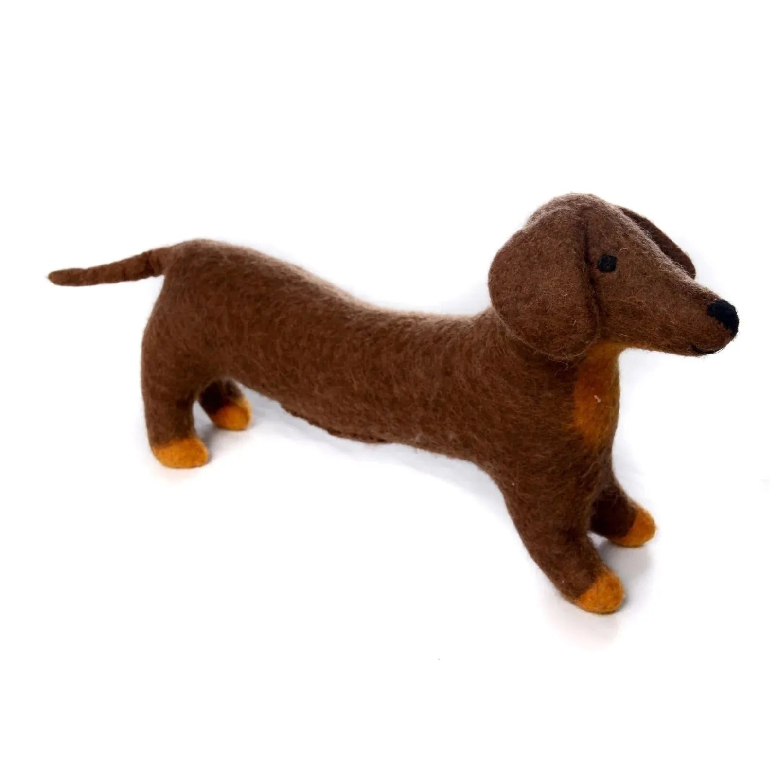 Amica Felt Long Sausage Dog Toy 21cm - mezetto ebebek ebebek