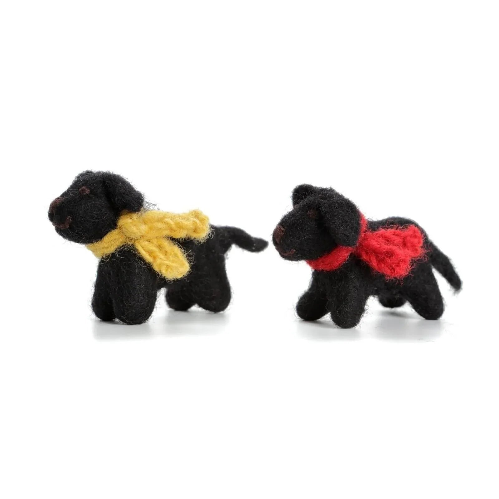 Amica Felt Mini Black Labrador Toy 5cm - mezetto ebebek ebebek