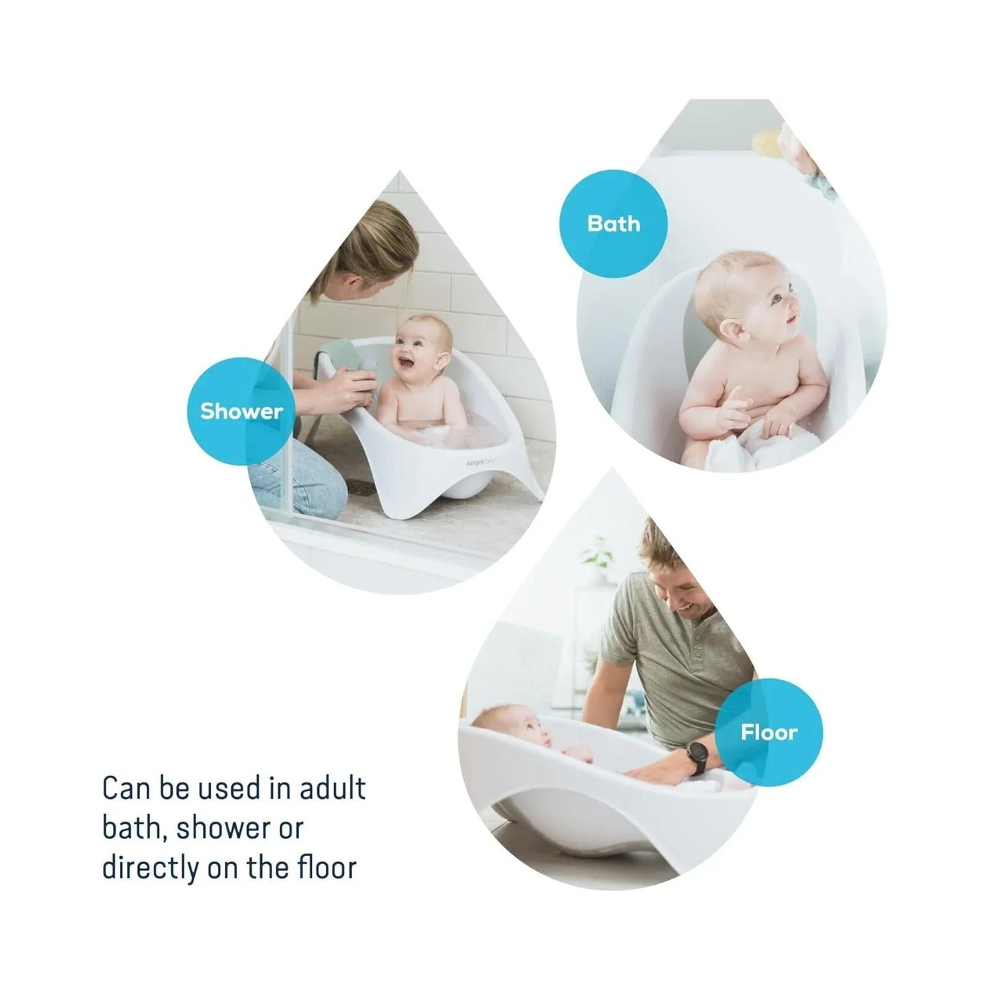 Angelcare Baby 2 - in - 1 Bath Tub - mezetto ebebek ebebek
