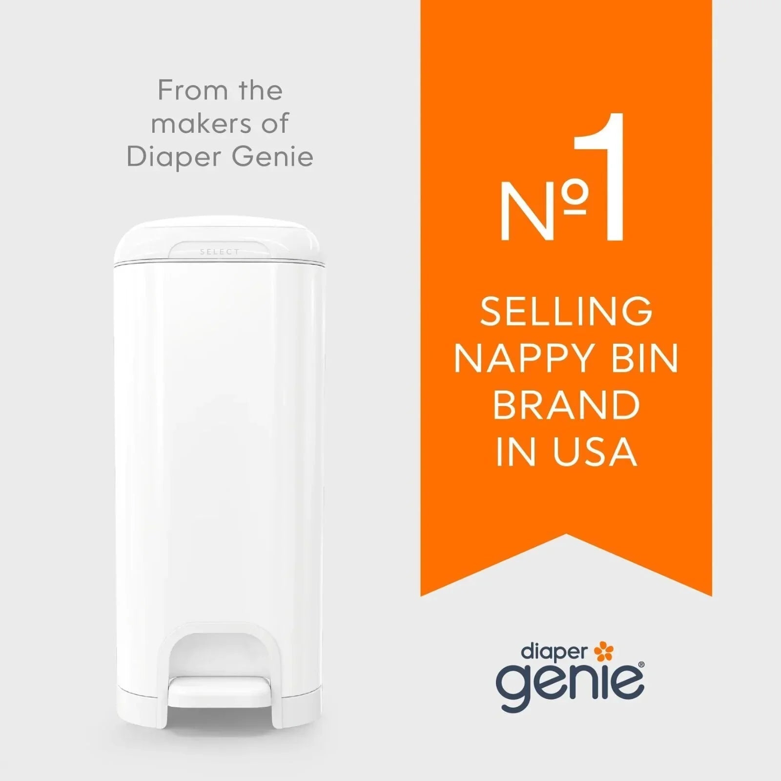 Angelcare Classic XL Nappy Bin with 1 Refill - mezetto ebebek ebebek