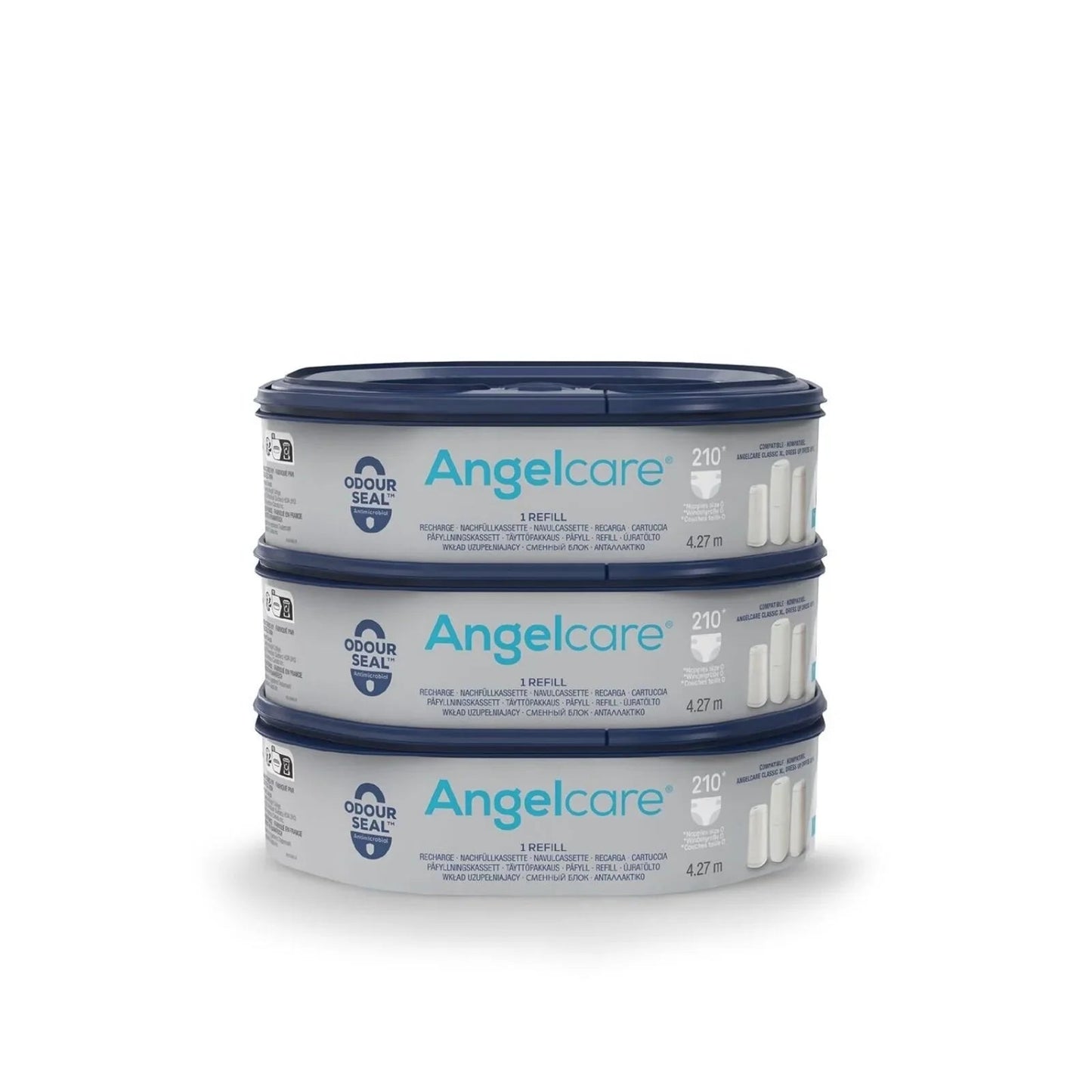 Angelcare Octagonal Classix XL Refill Pack of 3 - mezetto ebebek ebebek