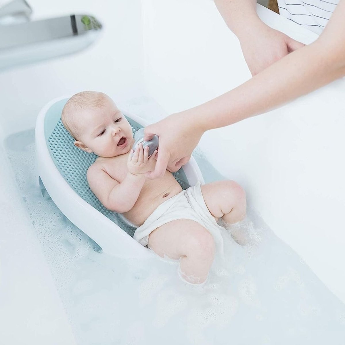 Angelcare Soft - Touch Bath Support Aqua - mezetto ebebek ebebek