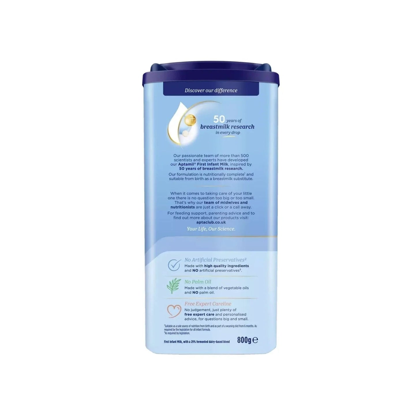 Aptamil 1 First Infant Milk Formula from Birth 800g - mezetto ebebek ebebek