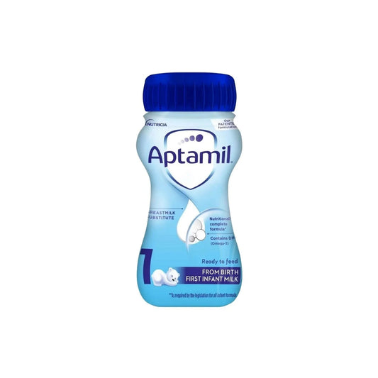 Aptamil 1 First Infant Ready to Feed Liquid Milk from Birth 200ml - mezetto ebebek ebebek