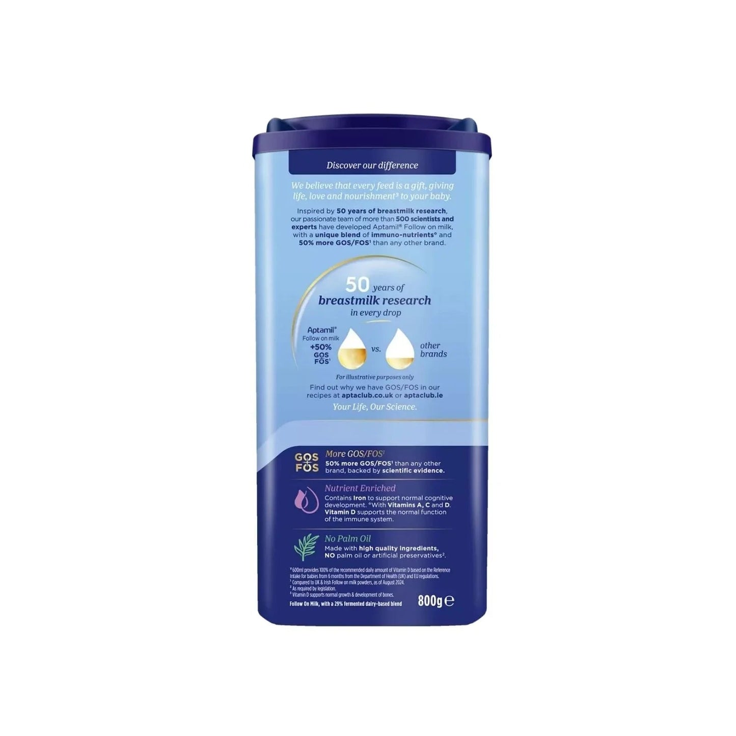 Aptamil 2 Follow On Milk Formula 6 - 12 months 800g - mezetto ebebek ebebek