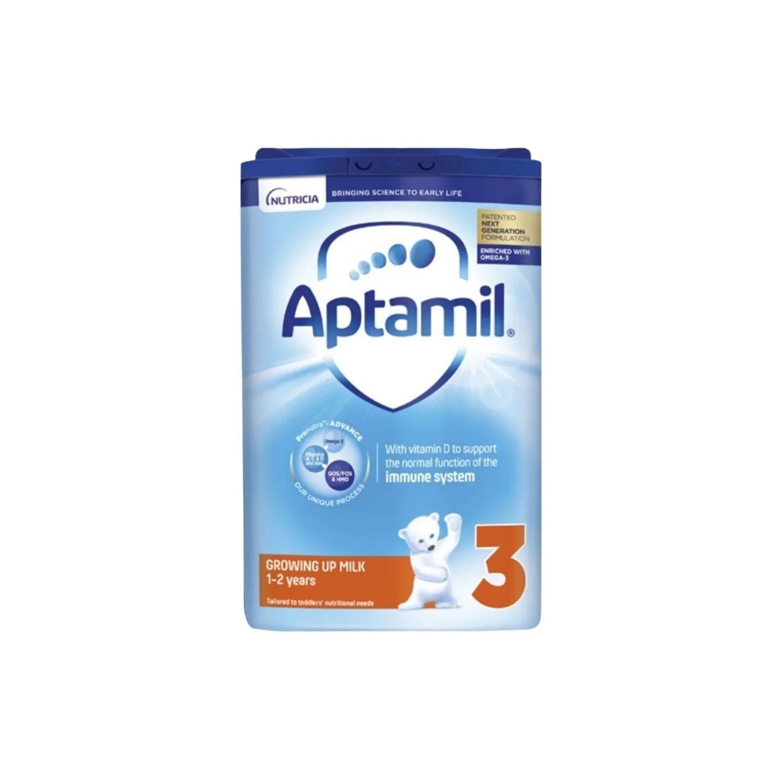 Aptamil 3 Growing Up Milk Formula 1 - 2 years 800g - mezetto ebebek ebebek