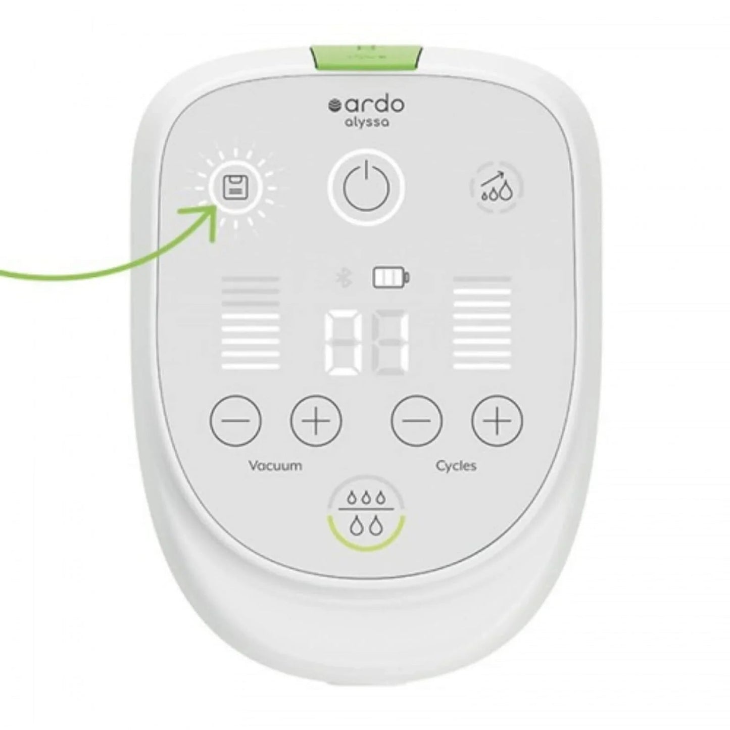 Ardo Alyssa Double Rechargeable Electric Breast Pump - mezetto ebebek ebebek