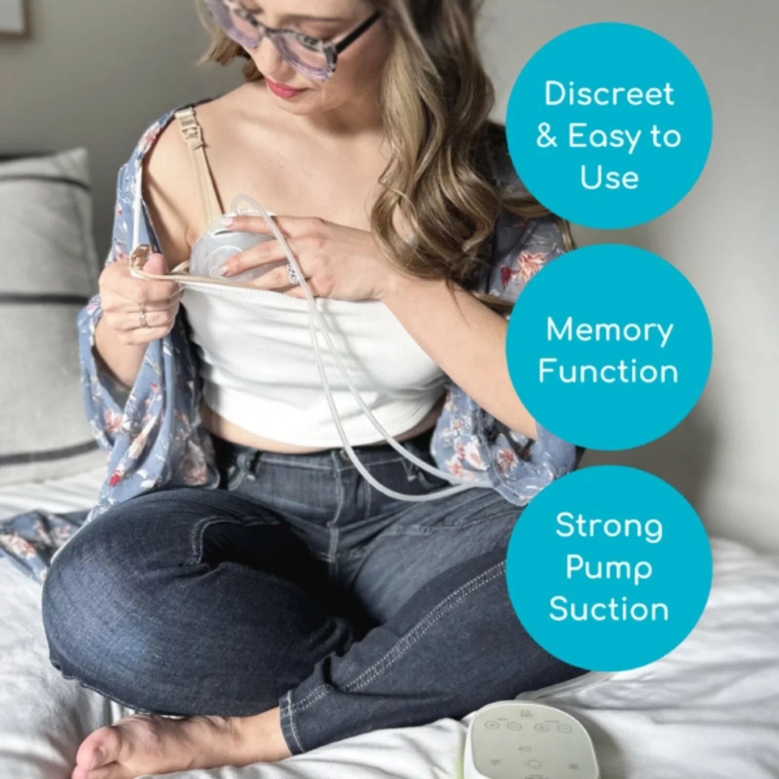 Ardo Alyssa Hands Free Breast Pump - mezetto ebebek ebebek