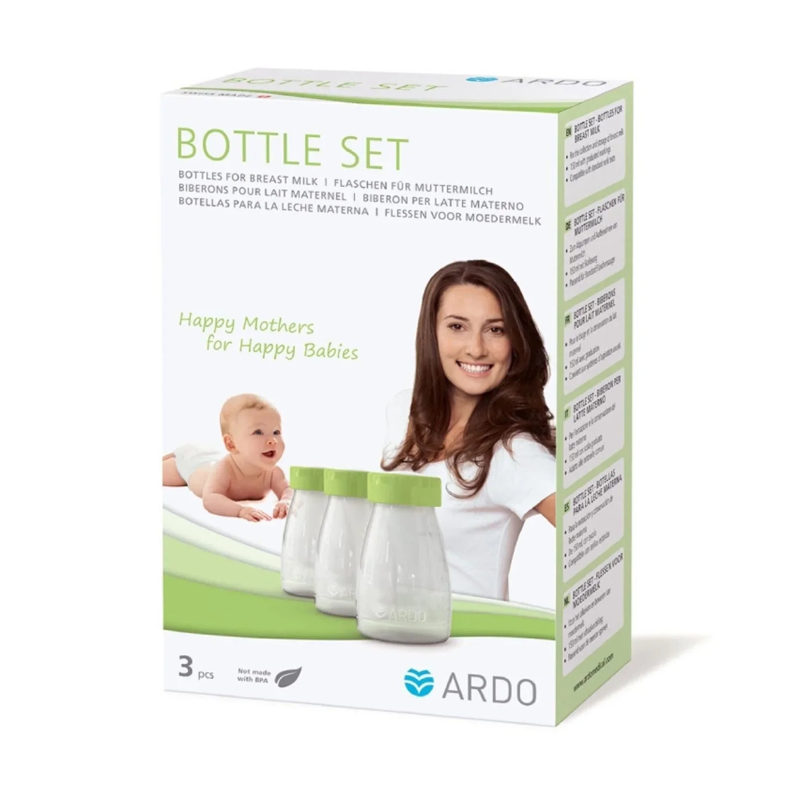 Ardo Bottle Set 150ml 3 pcs - mezetto ebebek ebebek