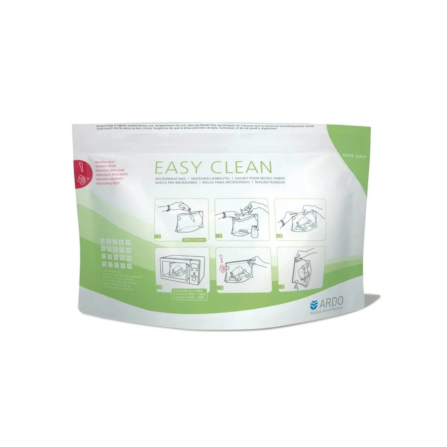 Ardo Easy Clean Microwave Bags - mezetto ebebek ebebek
