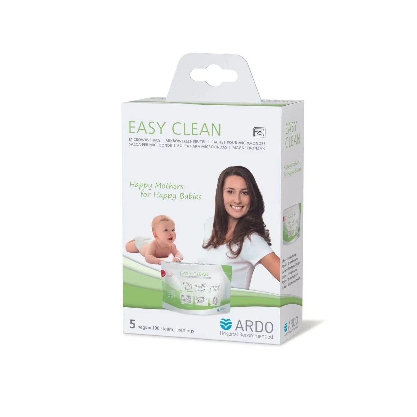 Ardo Easy Clean Microwave Bags - mezetto ebebek ebebek