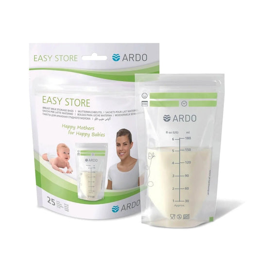 Ardo Easy Store Breast Milk Storage Bags 25 pcs 180ml - mezetto ebebek ebebek