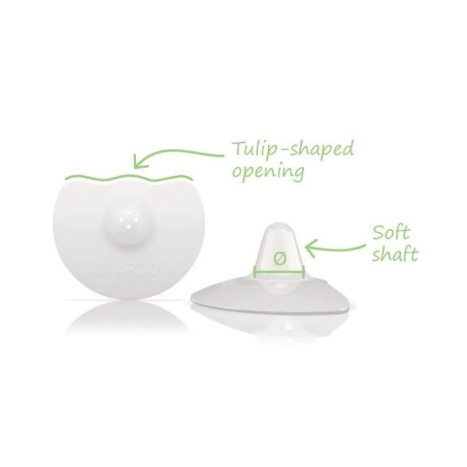 Ardo Tulips Contact Nipple Shields L Size 2 pcs - mezetto ebebek ebebek