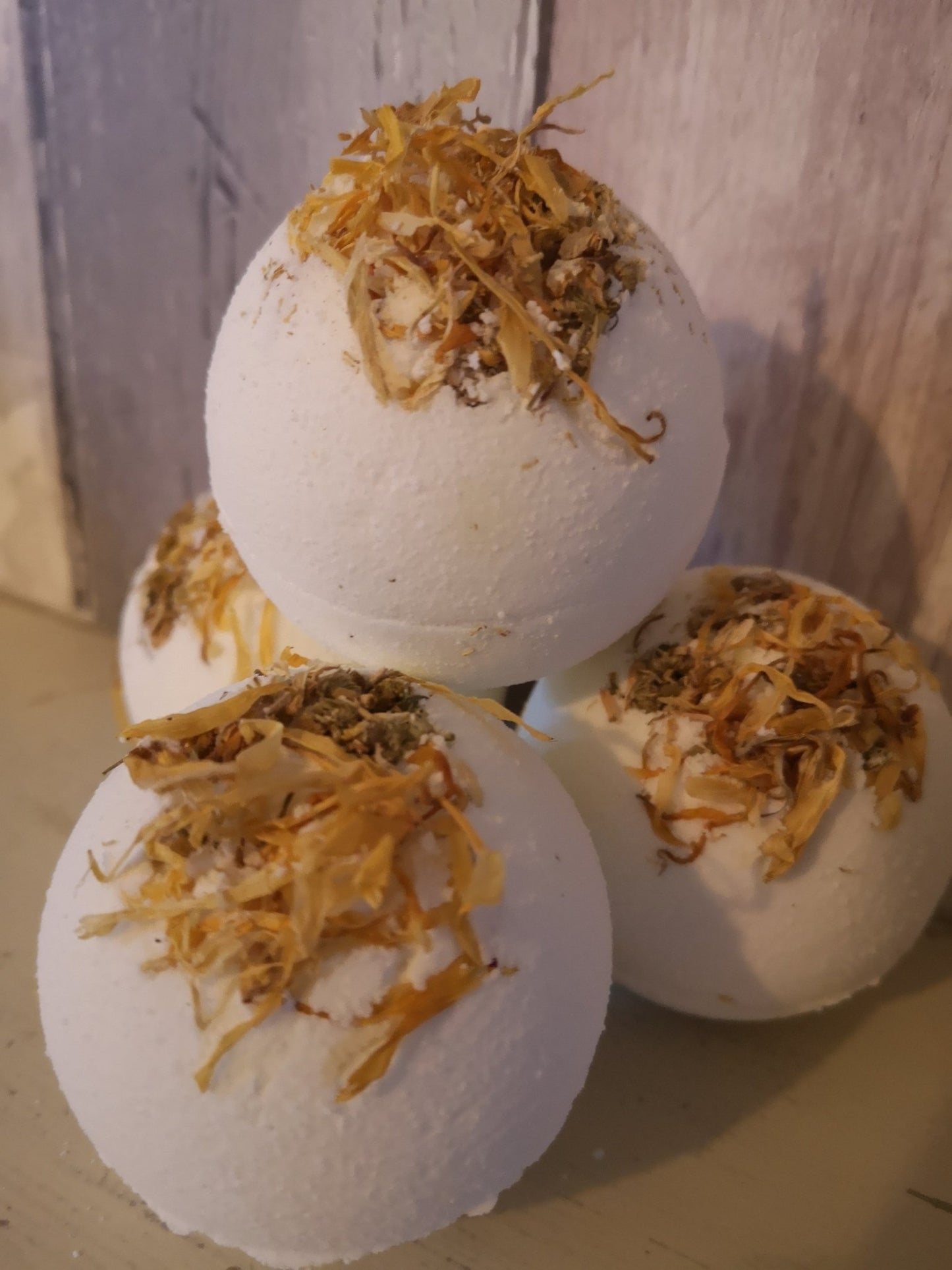 Aromatherapy Bath Bomb "Calming & Restful" - mezetto Shopify Collective Somerset Natural Soaps
