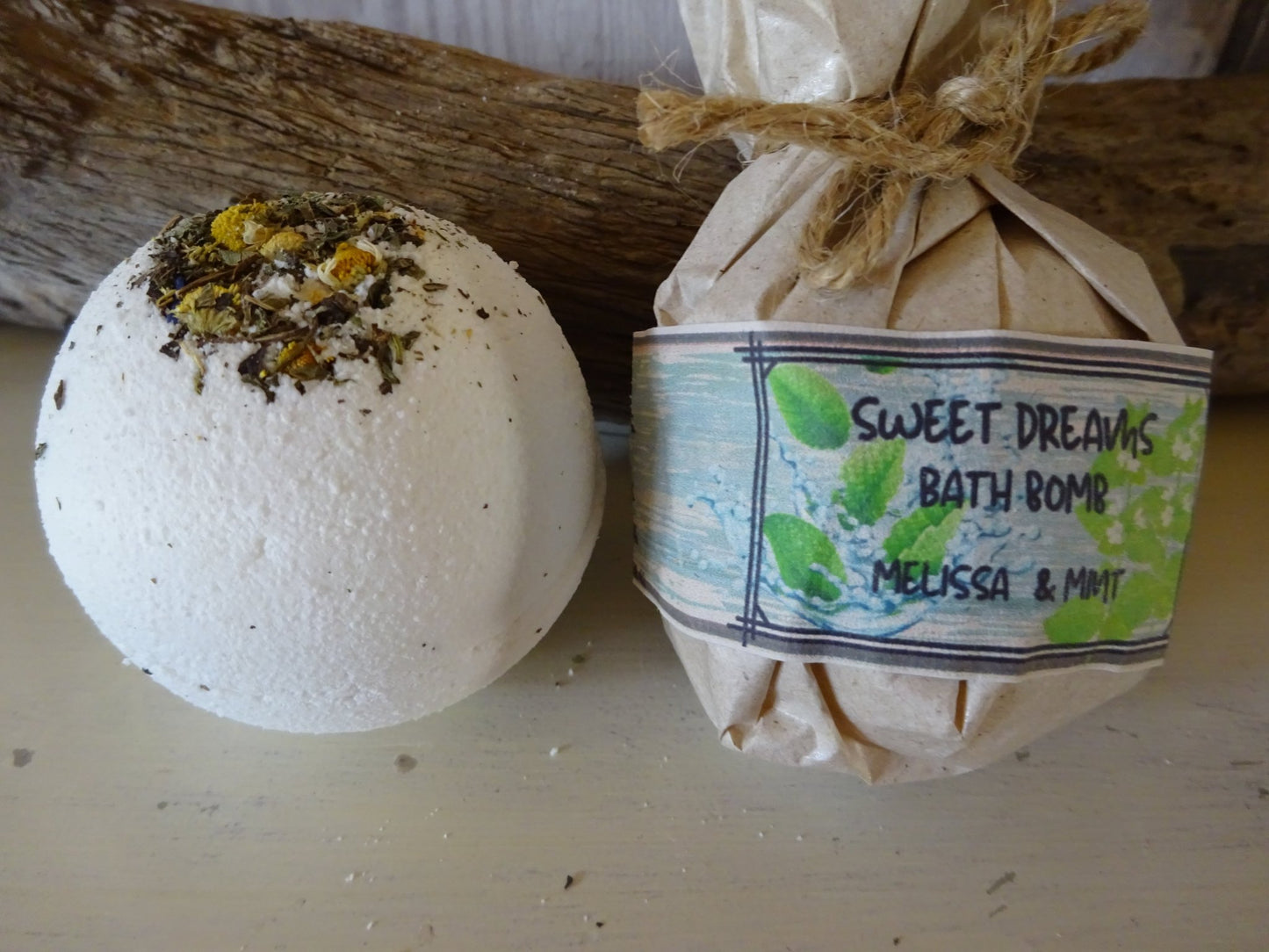 Aromatherapy Bath bomb "Sweet Dreams" - mezetto Shopify Collective Somerset Natural Soaps