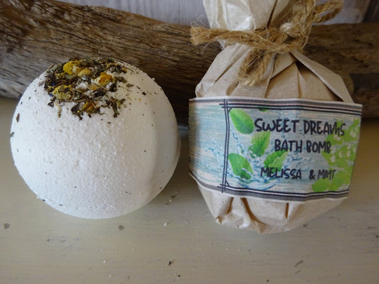 Aromatherapy Bath bomb "Sweet Dreams" - mezetto Shopify Collective Somerset Natural Soaps