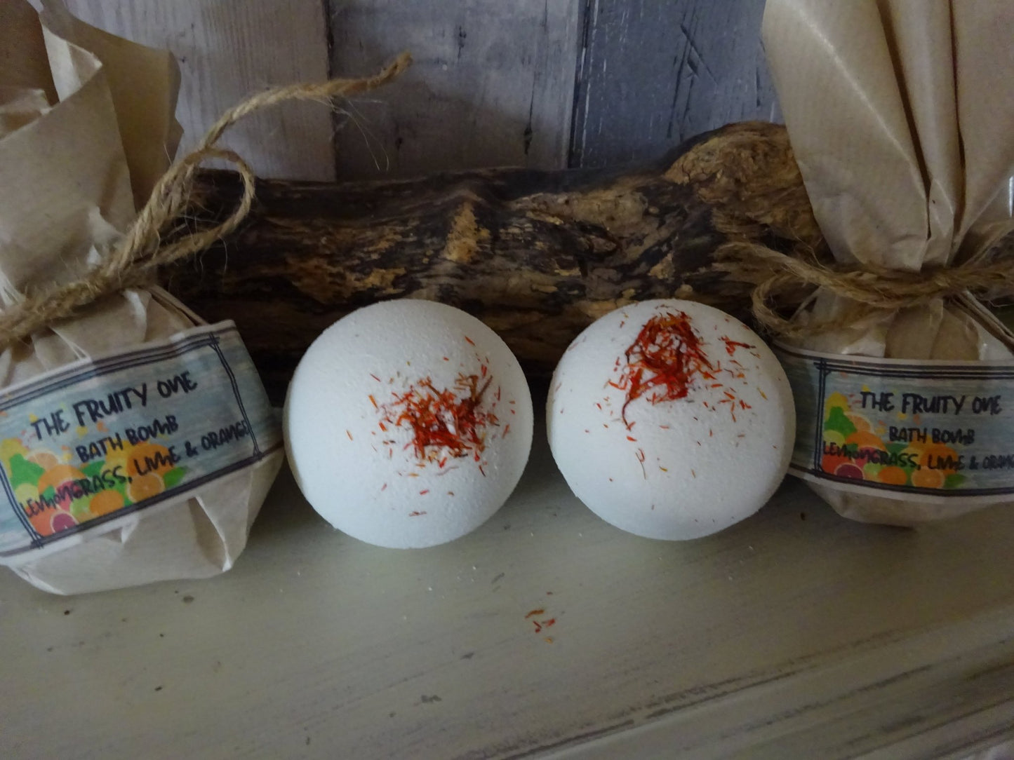 Aromatherapy Bath Bomb The Fruity One - mezetto Shopify Collective Somerset Natural Soaps