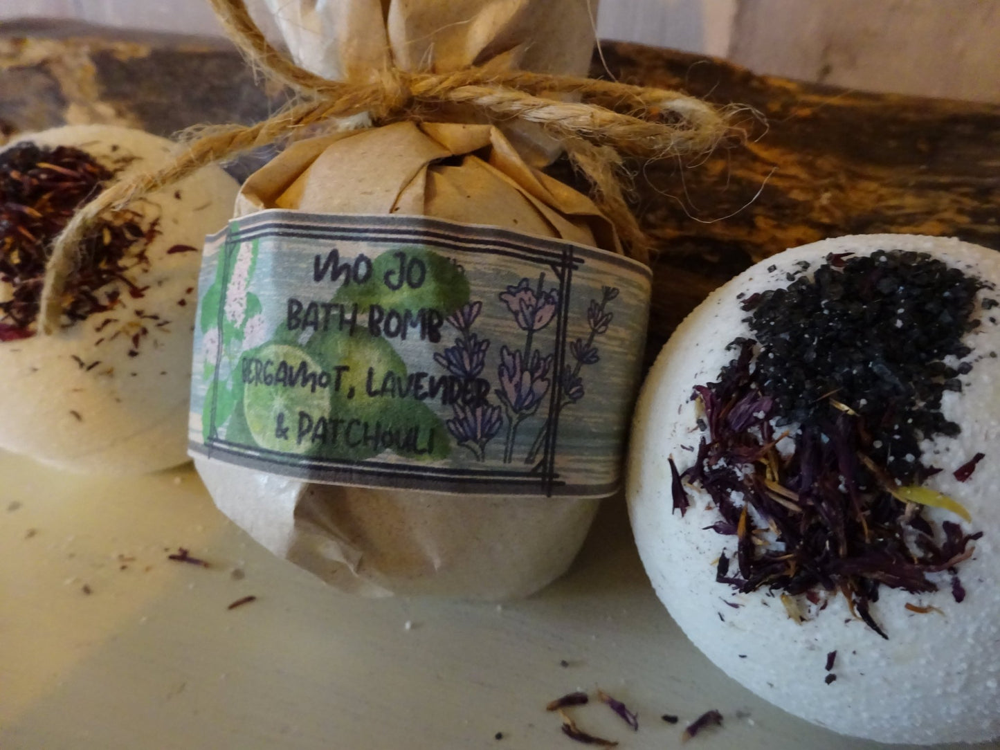 Aromatherapy Bath Bombs " Mo Jo" - mezetto Shopify Collective Somerset Natural Soaps