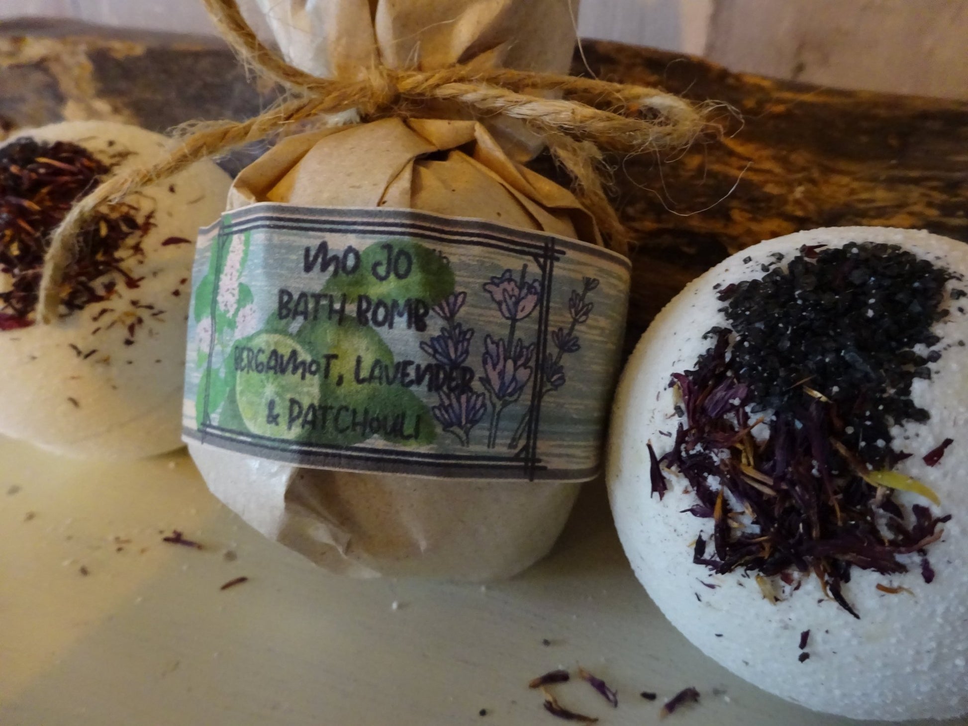Aromatherapy Bath Bombs " Mo Jo" - mezetto Shopify Collective Somerset Natural Soaps