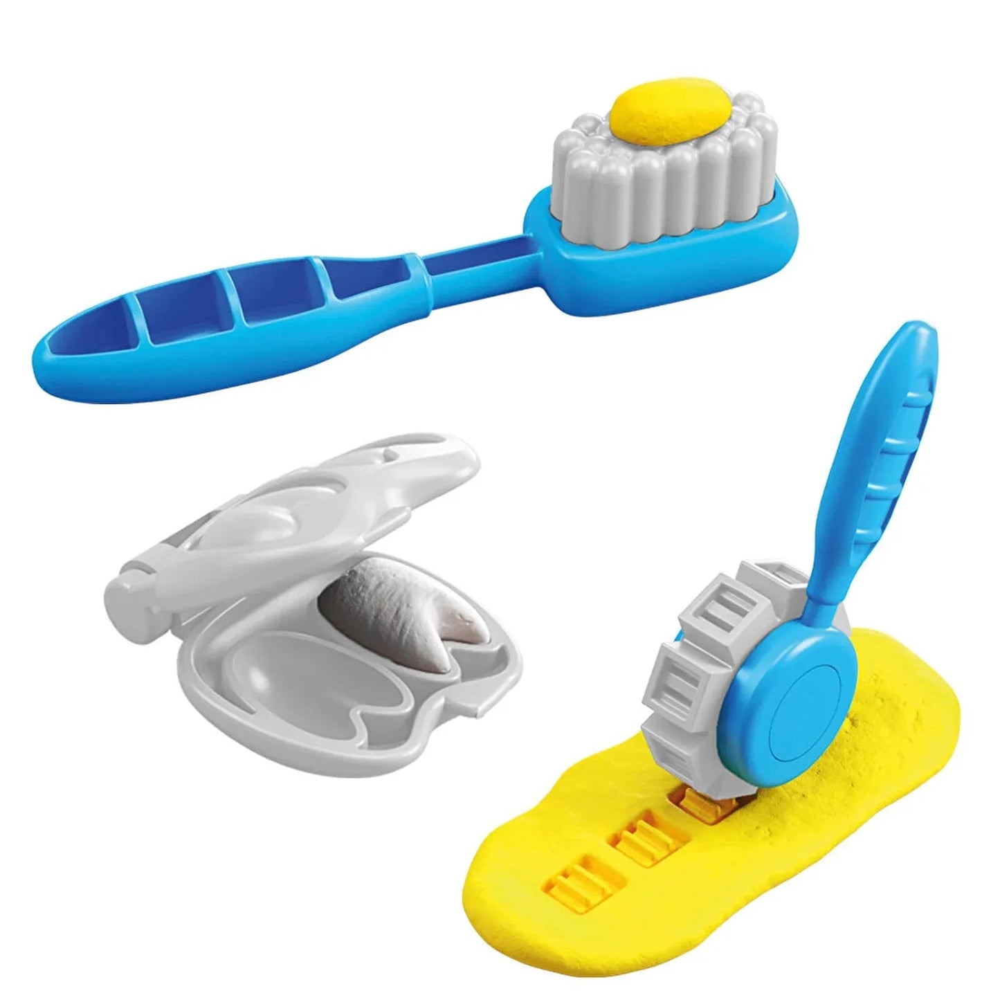 Artcraft Dino Dentist Play Dough Set - mezetto ebebek ebebek