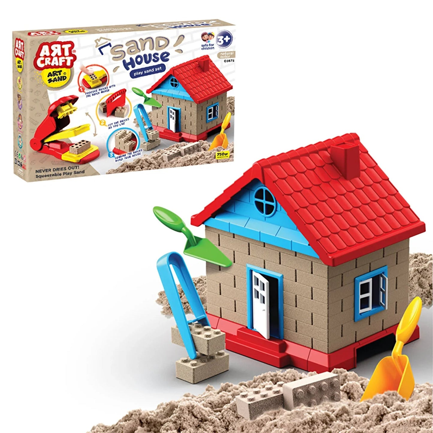 Artcraft Sand House 750 Gr - mezetto ebebek ebebek