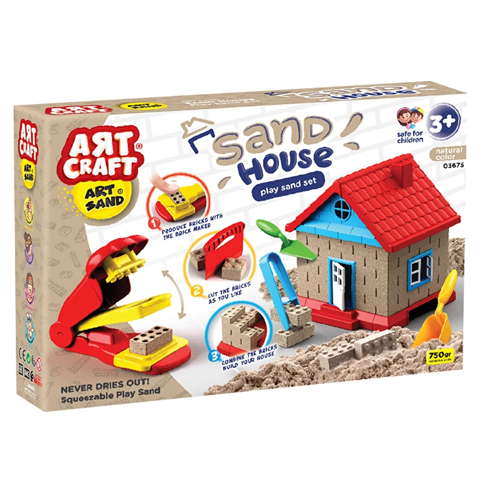 Artcraft Sand House 750 Gr - mezetto ebebek ebebek