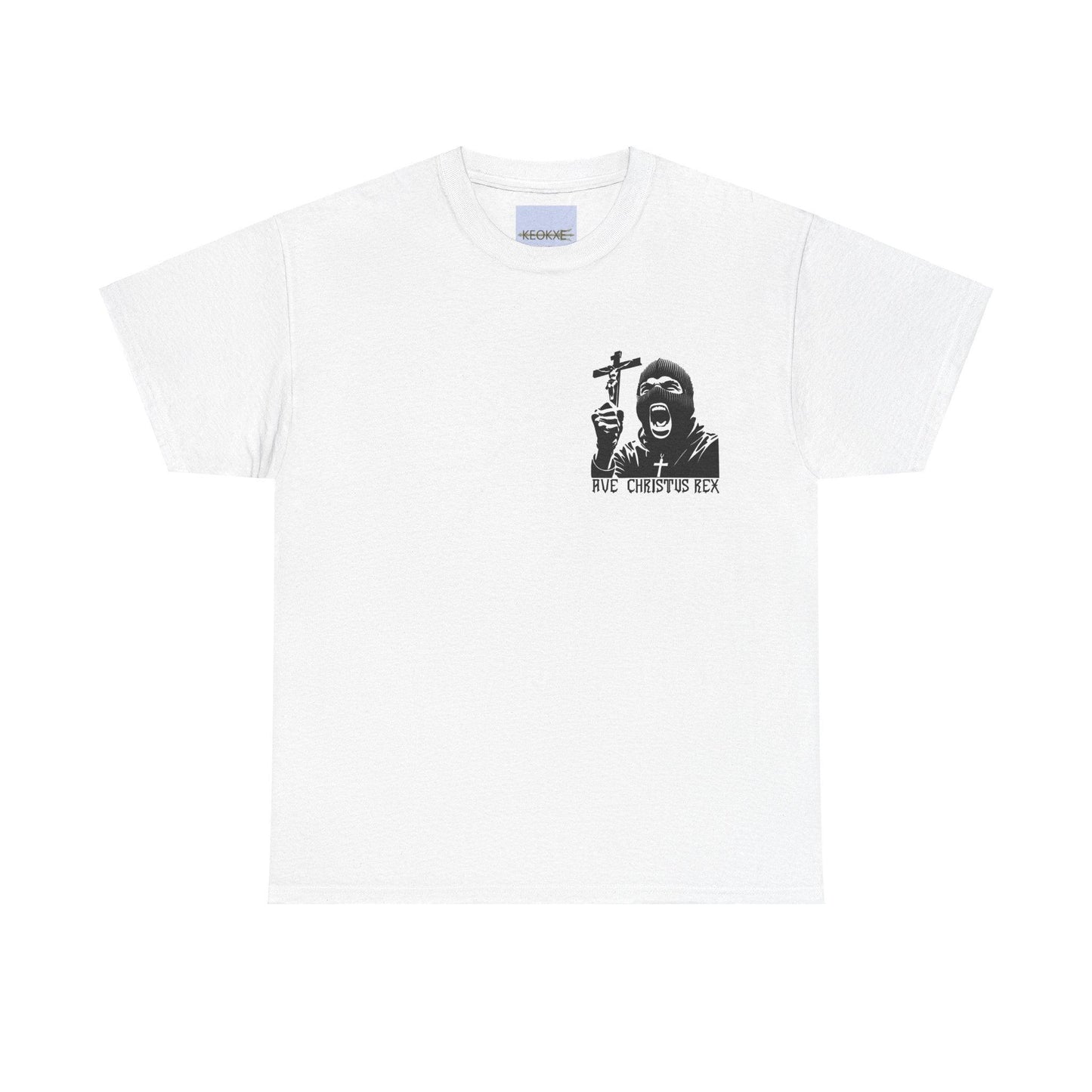 Ave Christus Rex – Bold Christian T-Shirt - mezetto KEOLIX KEOLIX