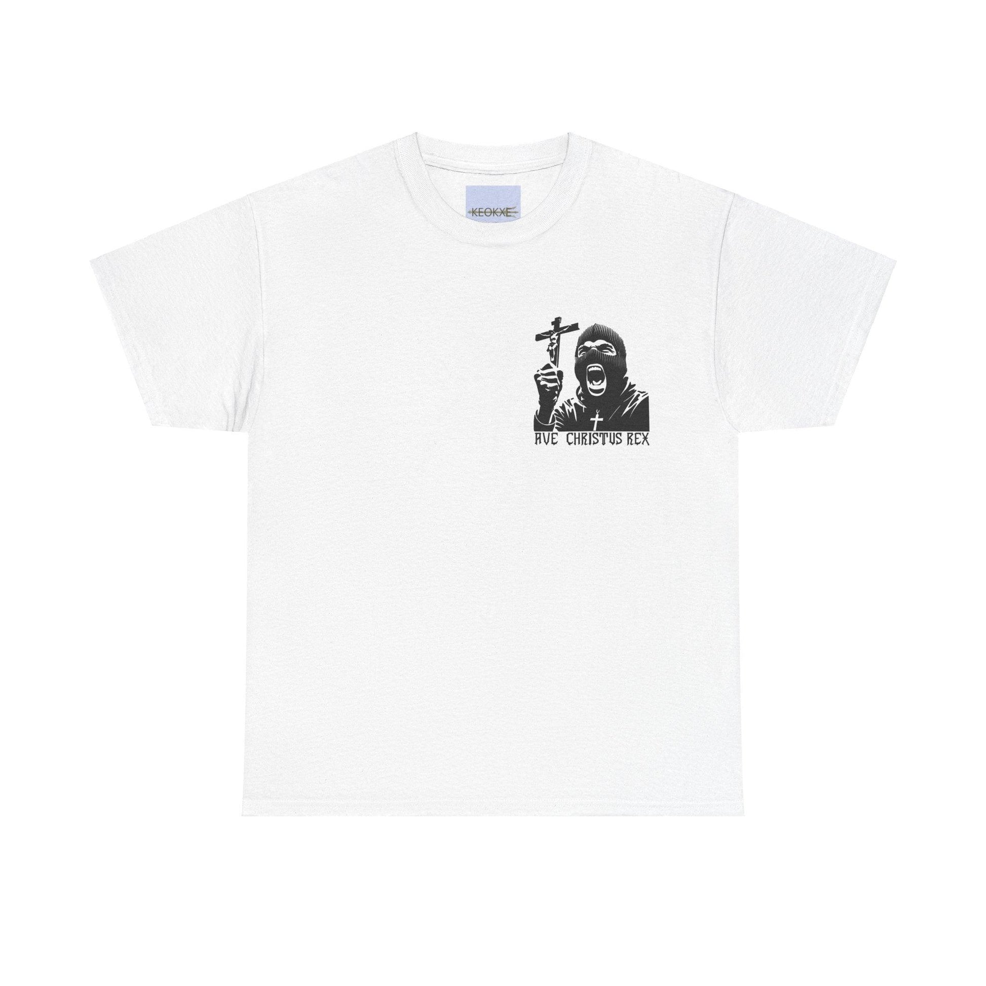 Ave Christus Rex – Bold Christian T-Shirt - mezetto KEOLIX KEOLIX