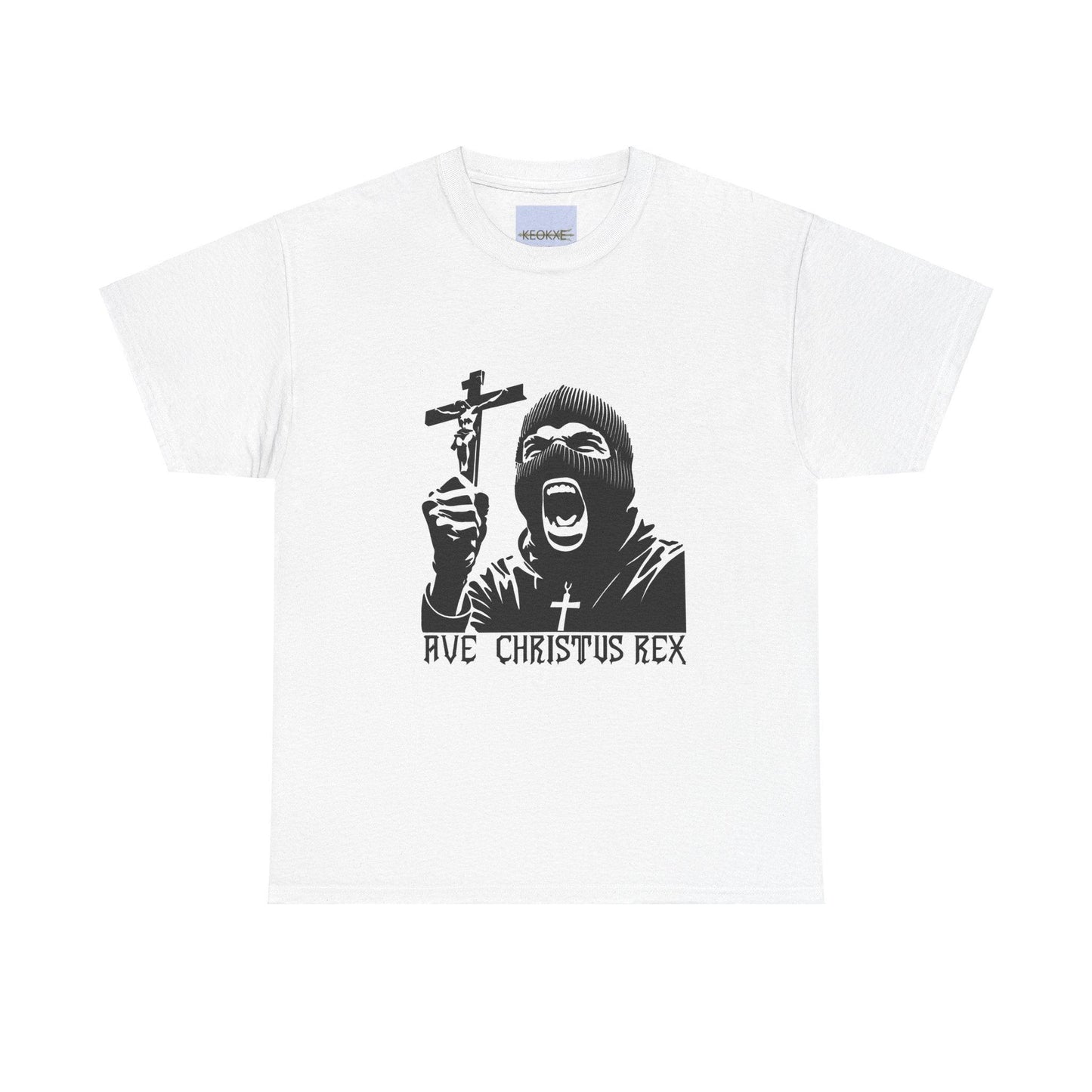 Ave Christus Rex – Bold Christian T-Shirt - mezetto KEOLIX KEOLIX