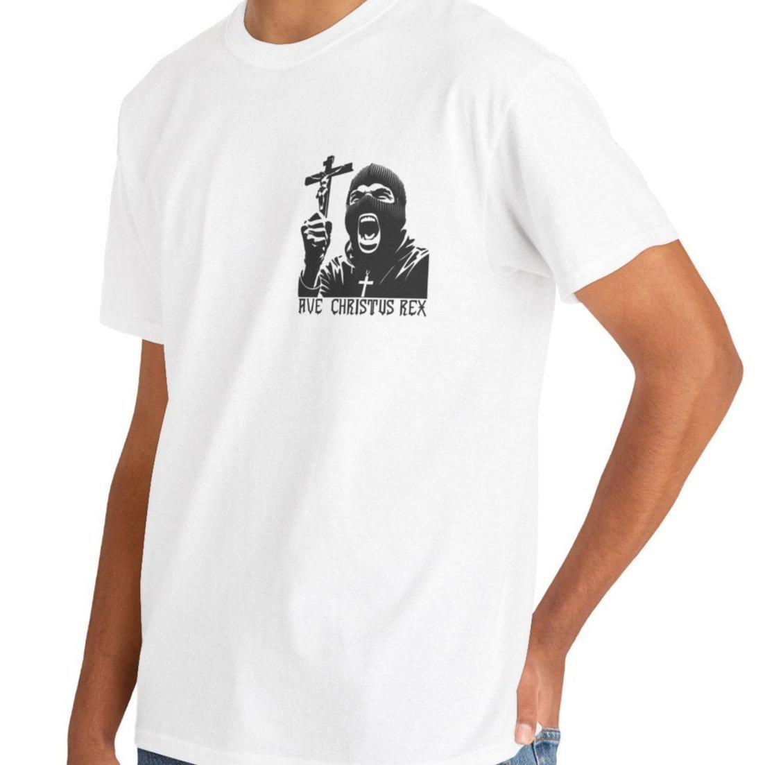 Ave Christus Rex – Bold Christian T-Shirt - mezetto KEOLIX KEOLIX