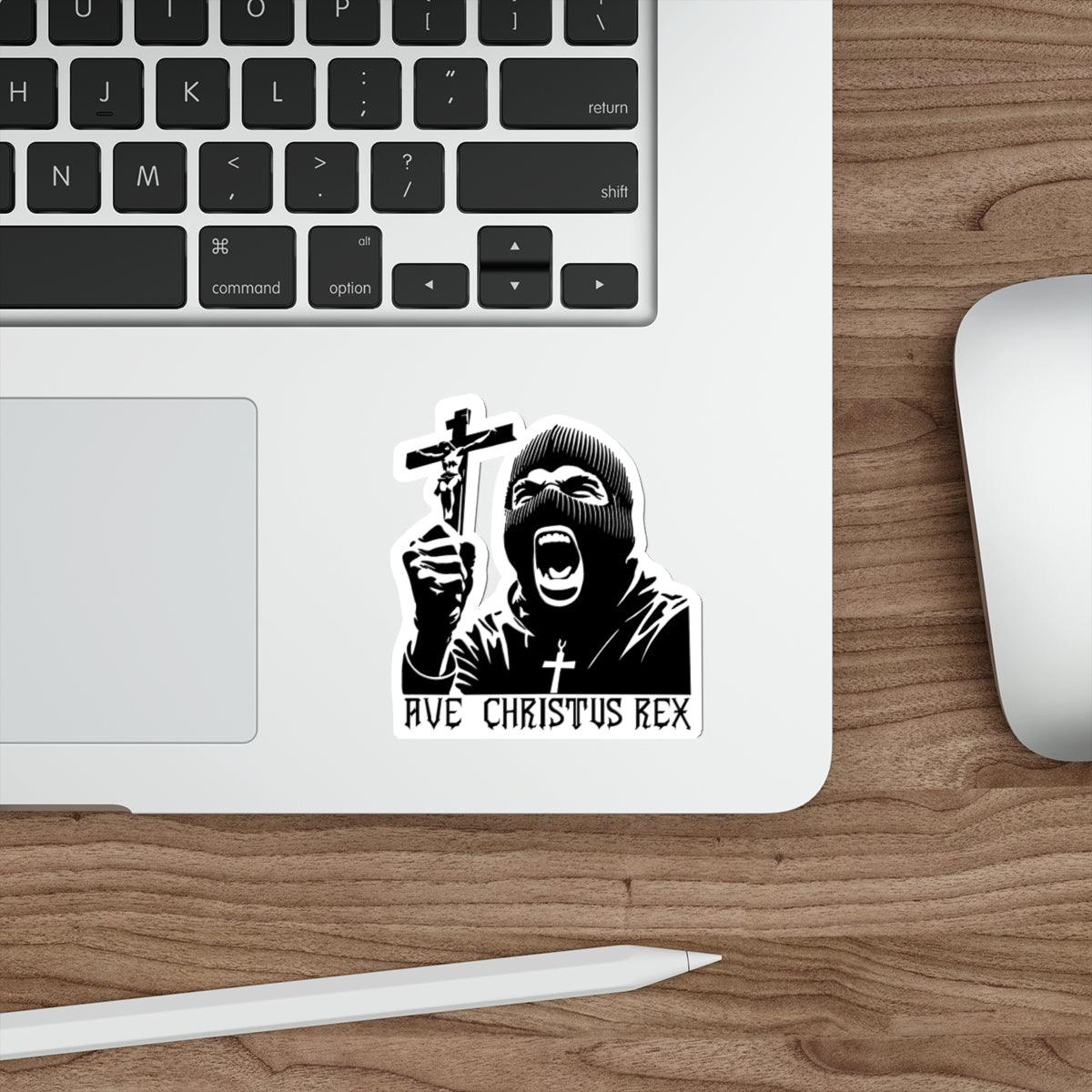 Ave Christus Rex – Catholic Faith Vinyl Sticker - mezetto KEOLIX KEOLIX