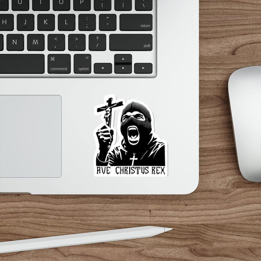 Ave Christus Rex – Catholic Faith Vinyl Sticker - mezetto KEOLIX KEOLIX
