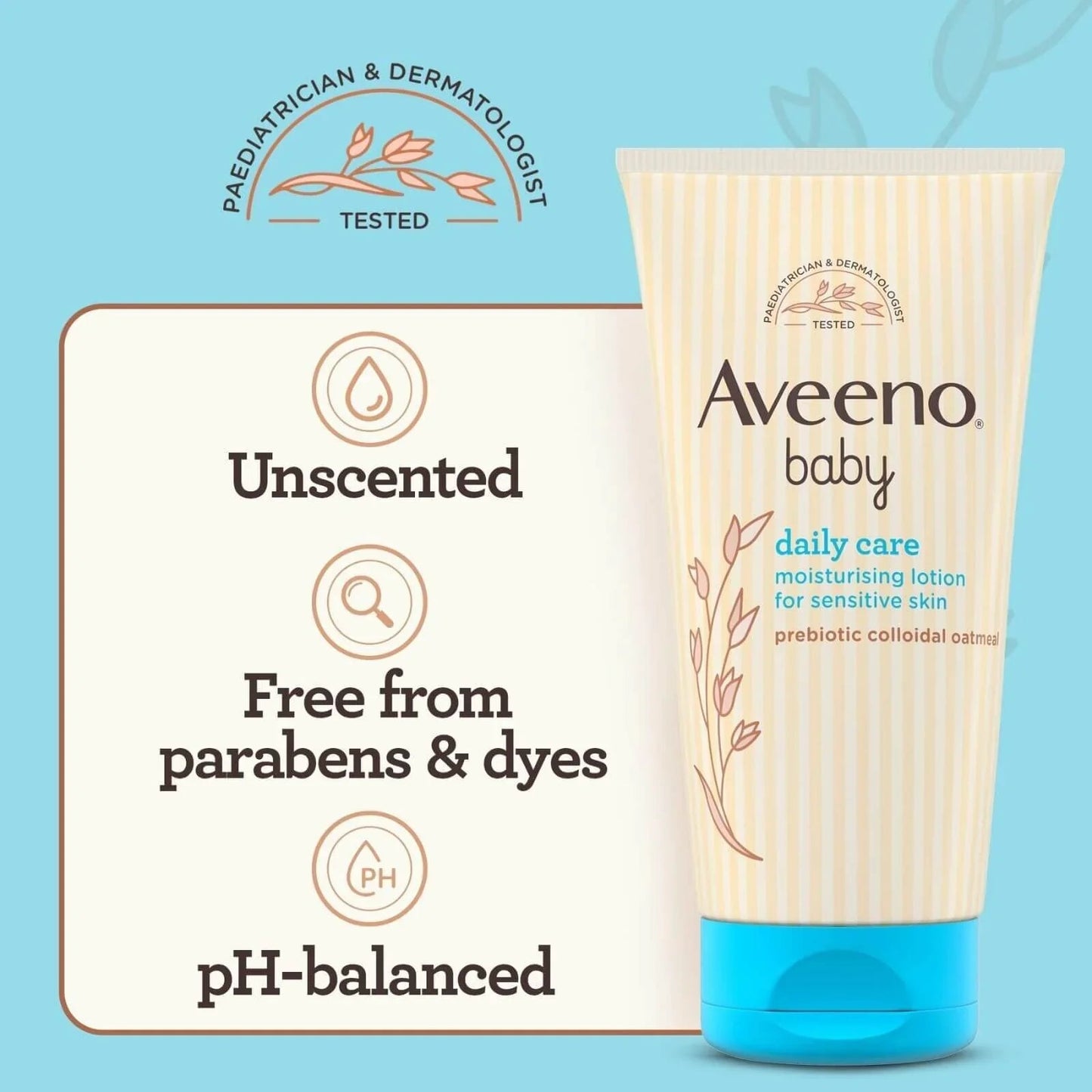 Aveeno Baby Daily Care Moisturising Lotion 150ml - mezetto ebebek ebebek