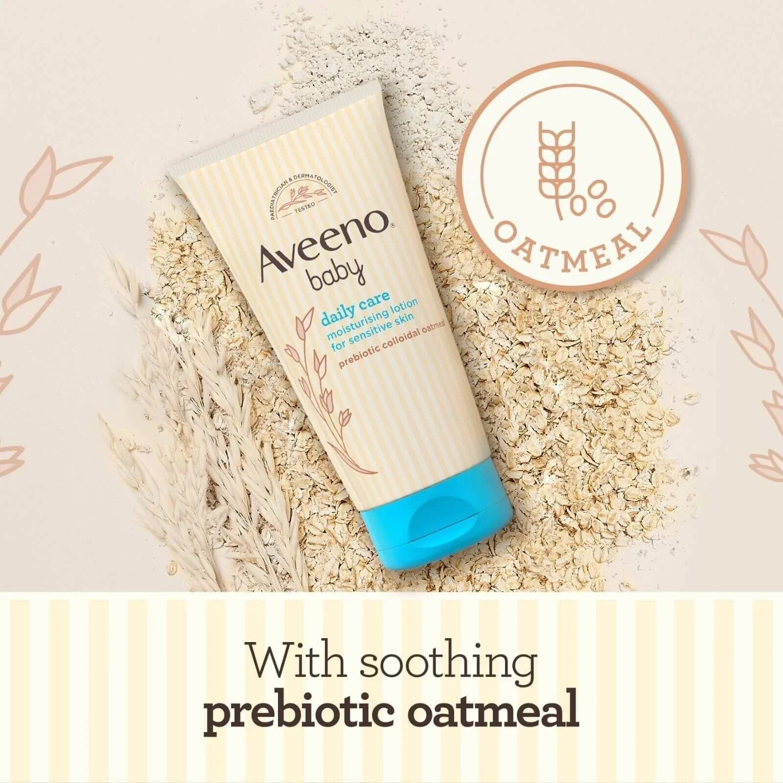 Aveeno Baby Daily Care Moisturising Lotion 150ml - mezetto ebebek ebebek