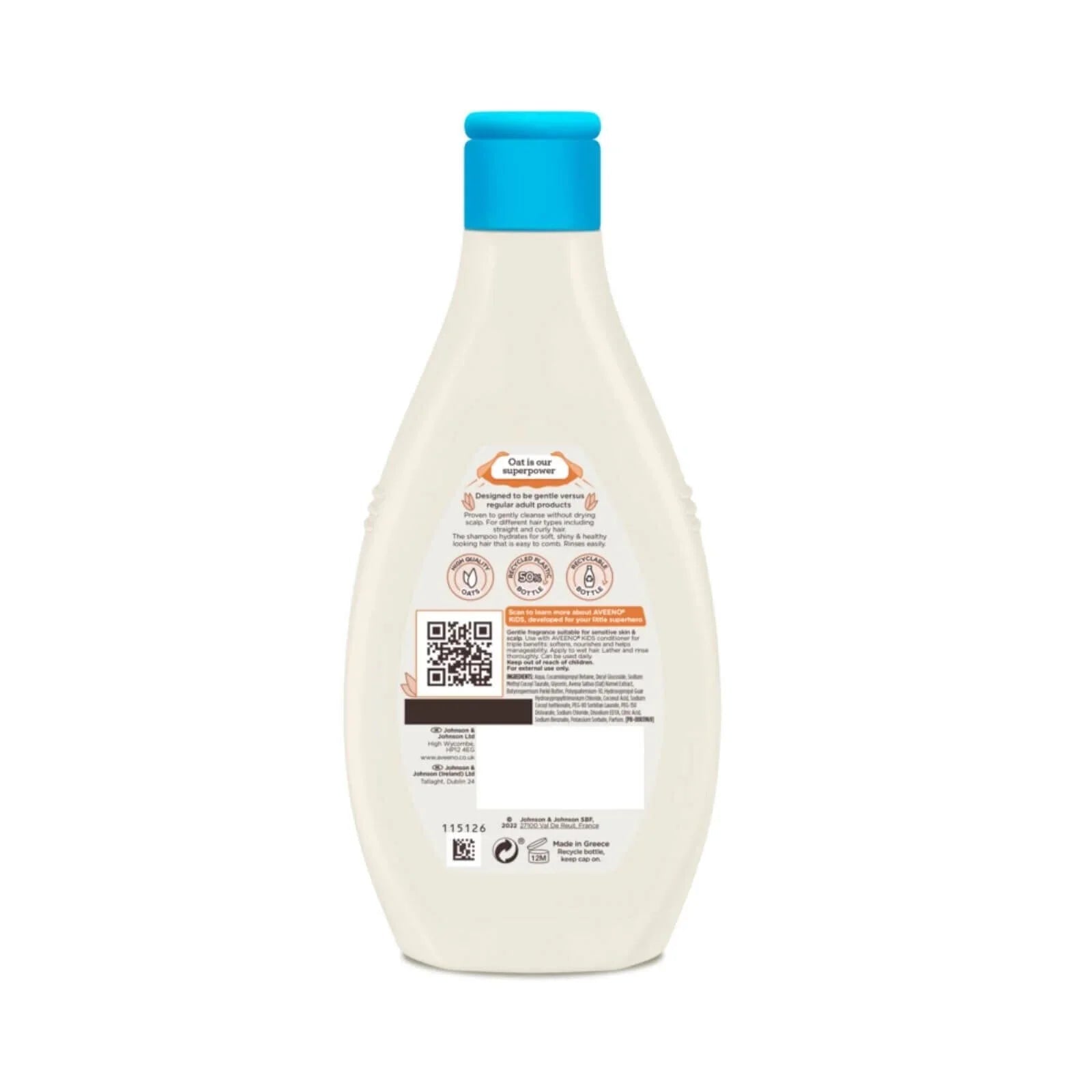Aveeno Kids Shampoo 250ml - mezetto ebebek ebebek