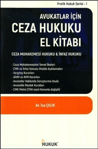 Avukatlar İçin Ceza Hukuku El Kitabı - Hukuk Yayınları Kitap