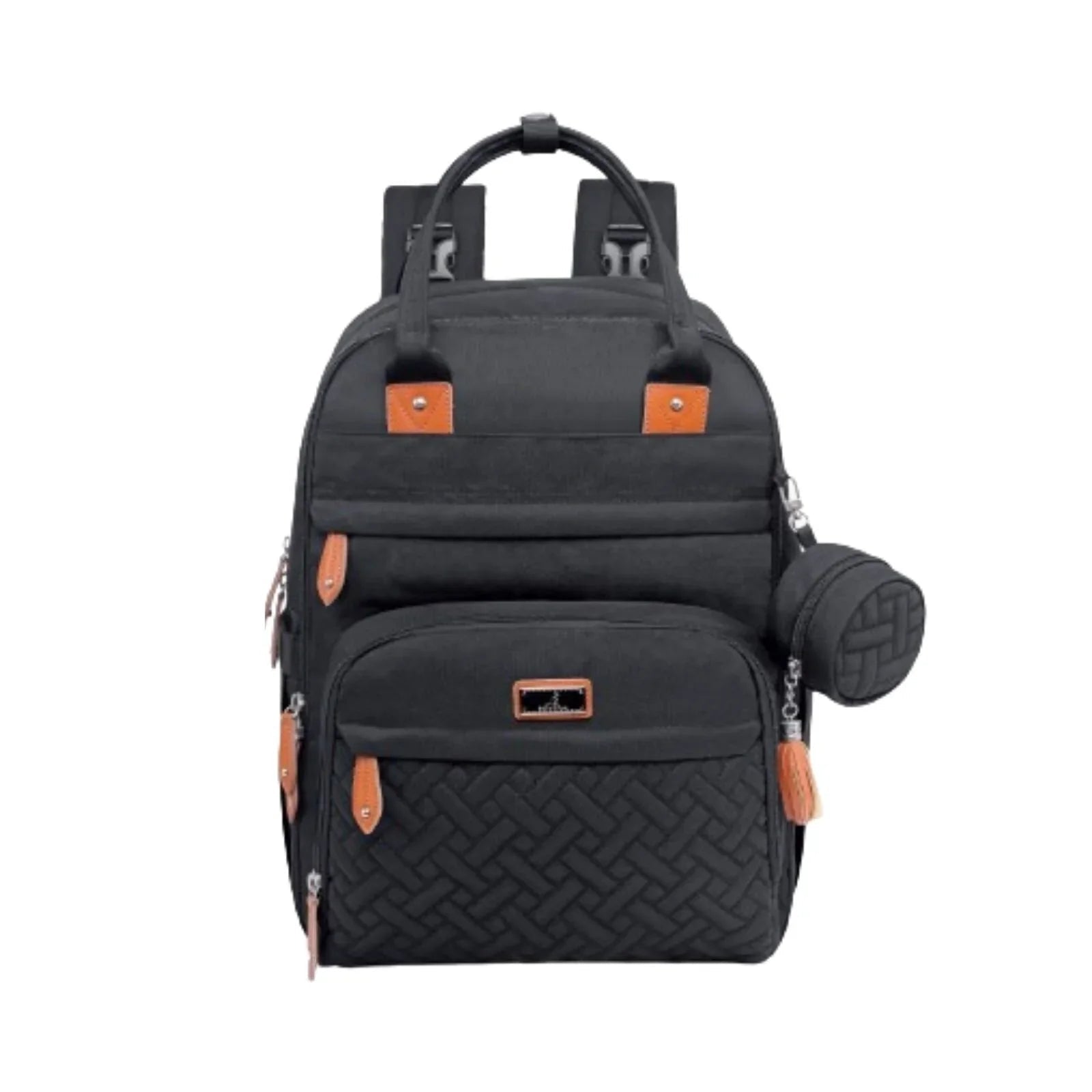 BabbleRoo Original Nappy Backpack - Black - mezetto ebebek ebebek