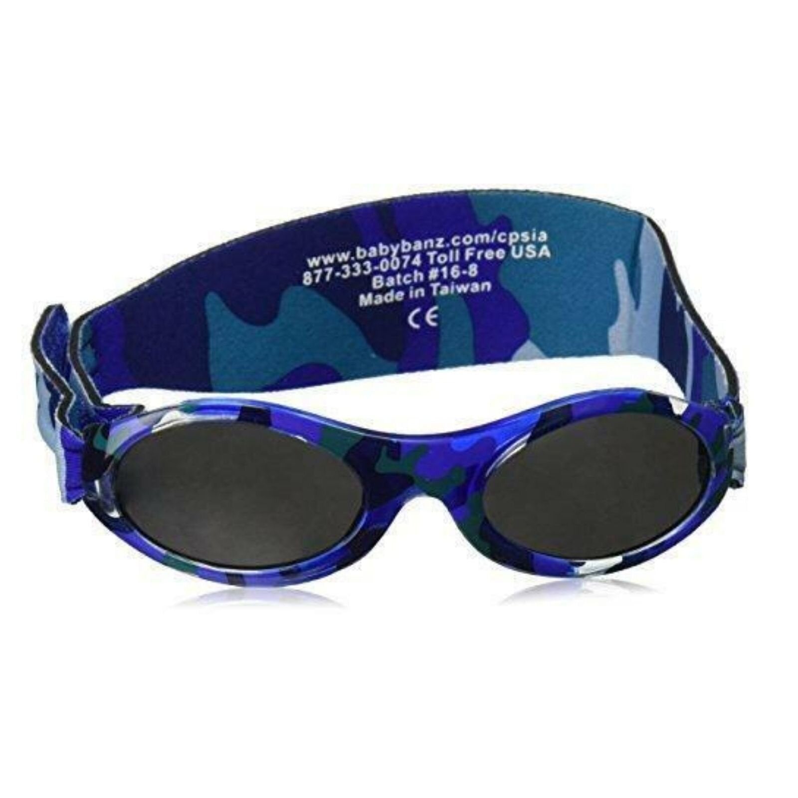 Baby Banz Adventurer Sunglasses 0 - 2 yrs - Blue Camo - mezetto ebebek ebebek