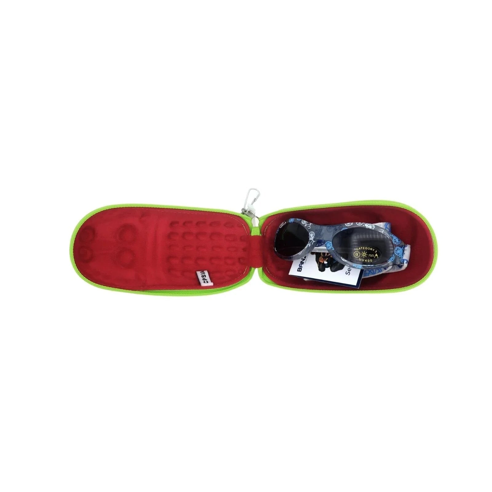 Baby Banz Carry Case for Sunglasses Green Crocodile - mezetto ebebek ebebek