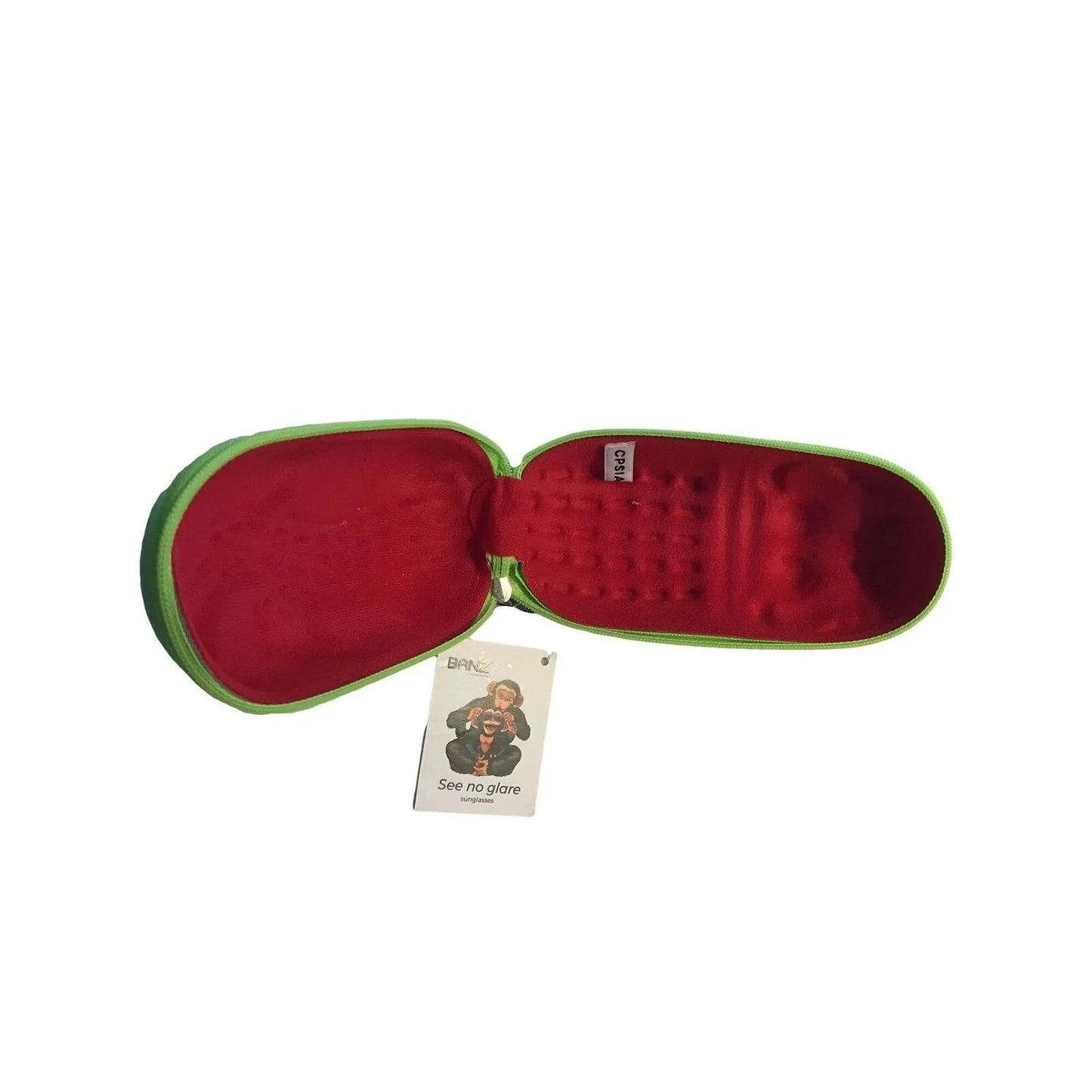 Baby Banz Carry Case for Sunglasses Green Crocodile - mezetto ebebek ebebek