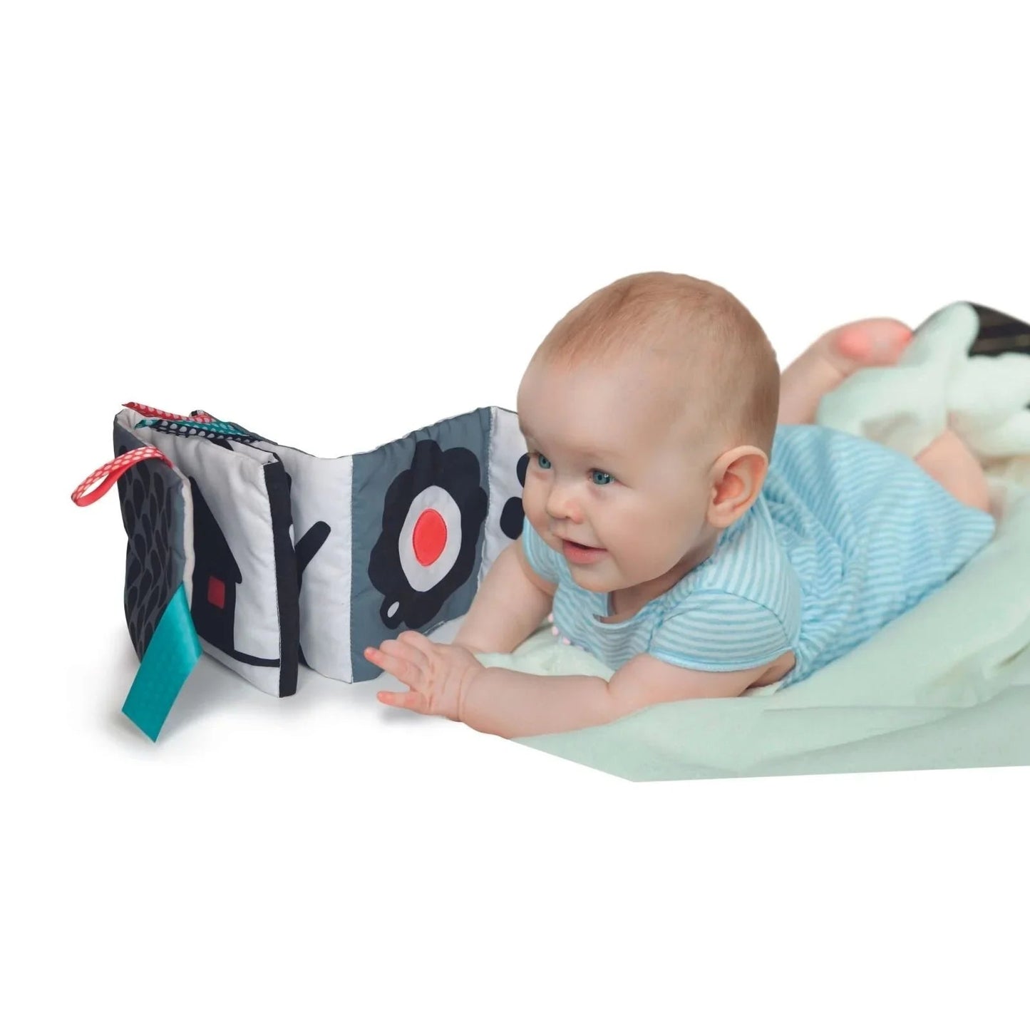 Baby Clementoni Black & White Baby Book - mezetto ebebek ebebek