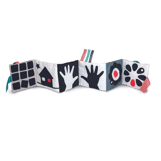 Baby Clementoni Black & White Baby Book - mezetto ebebek ebebek