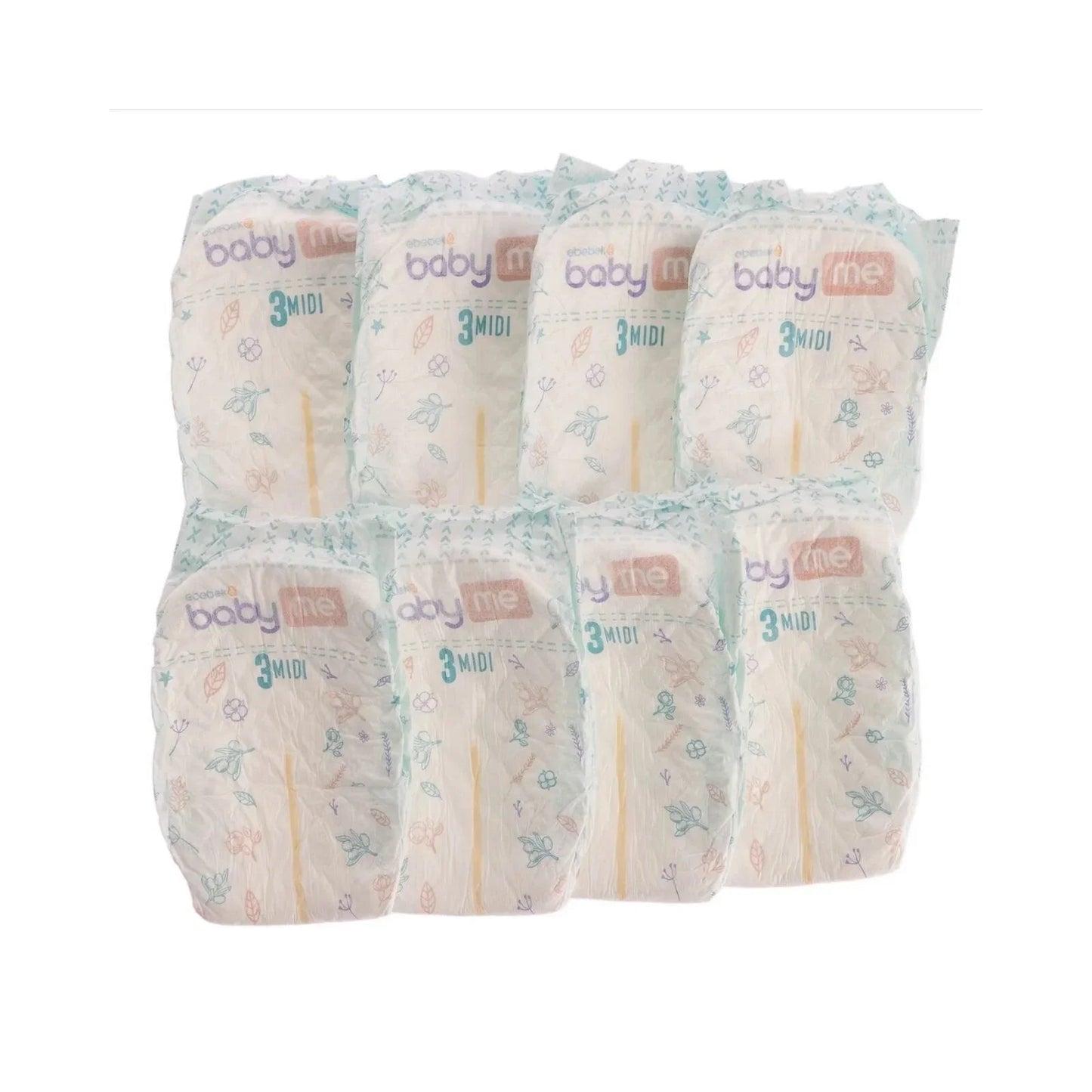 baby me Midi Size 3 - 50 nappies - mezetto ebebek ebebek