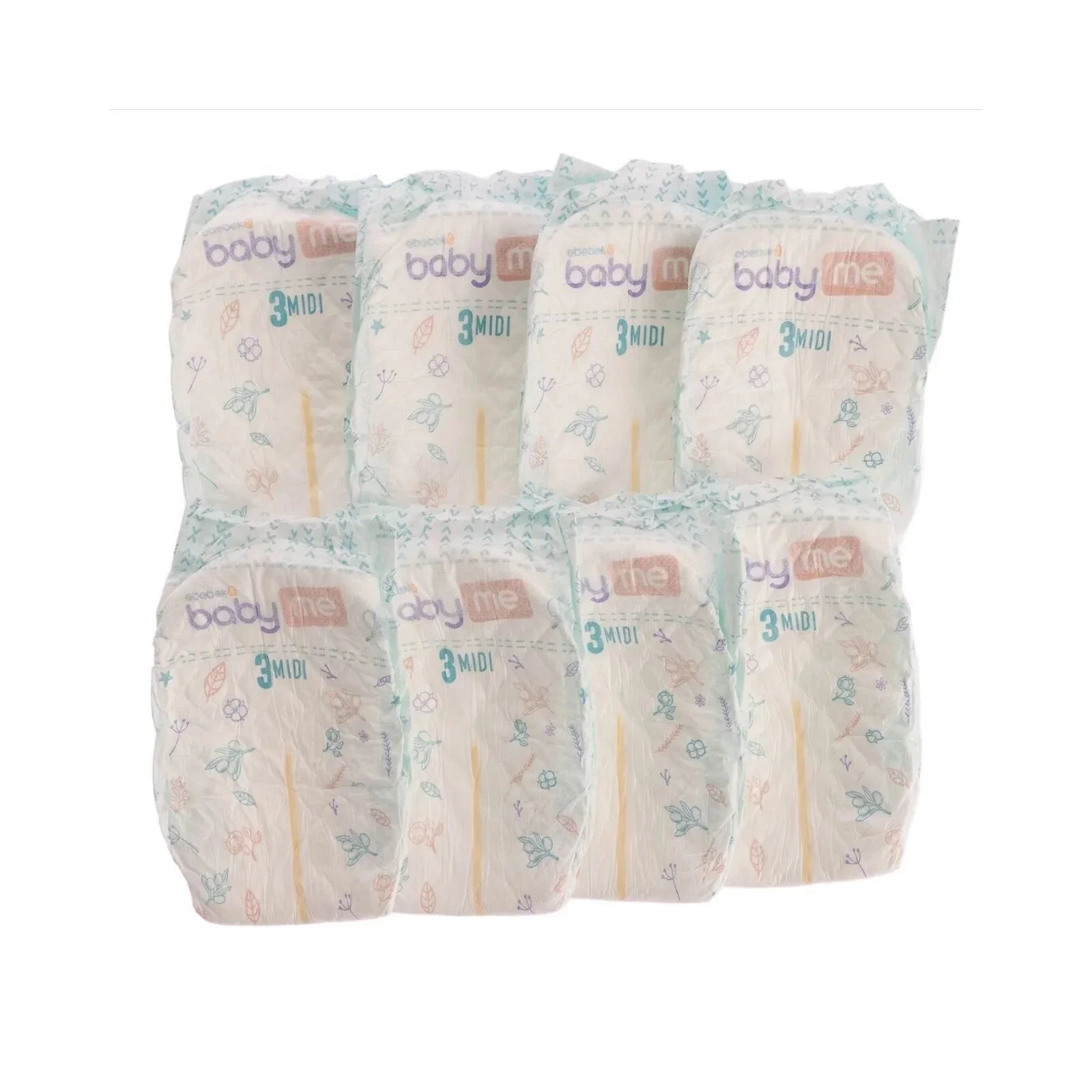 baby me Midi Size 3 - 50 nappies - mezetto ebebek ebebek