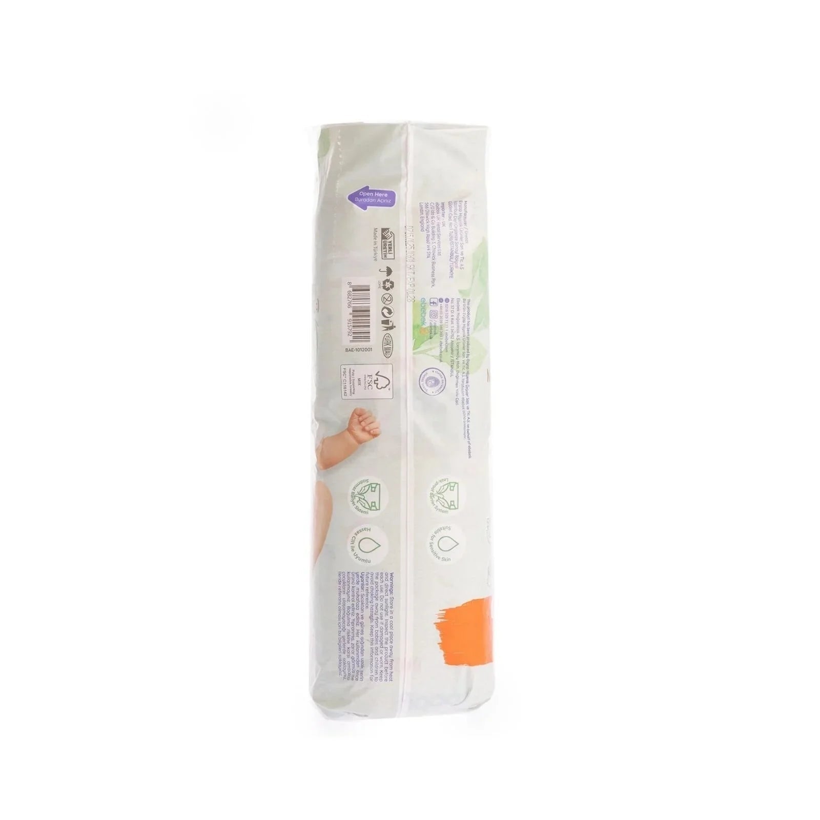 baby me mini Size 2 - 50 nappies - mezetto ebebek ebebek