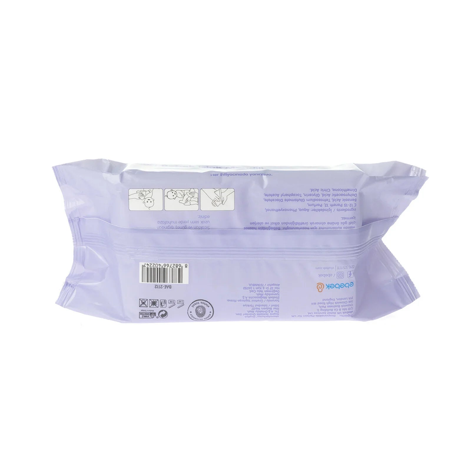 baby me Sensitive Wipes 90 pcs - mezetto